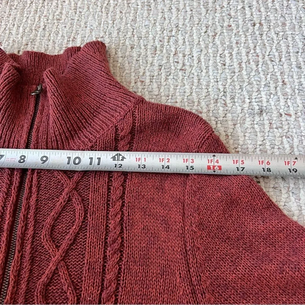 Free People Mont Blanc Mini Sweater Dress In Red Jasper - Picture 7 of 12